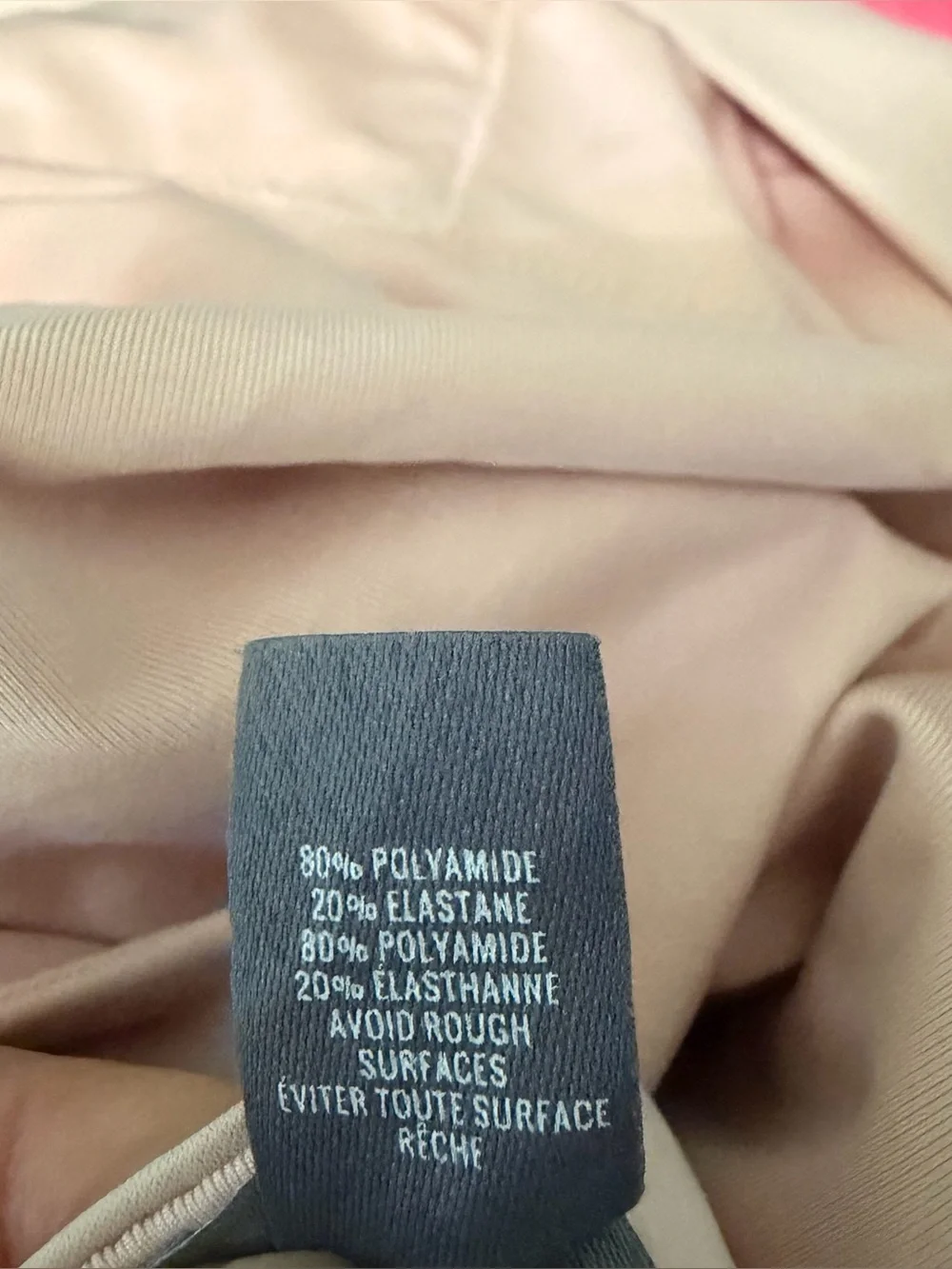 Aerie Plunge Side Ring One Piece Swimsuit in Light Pink. Women’s XL